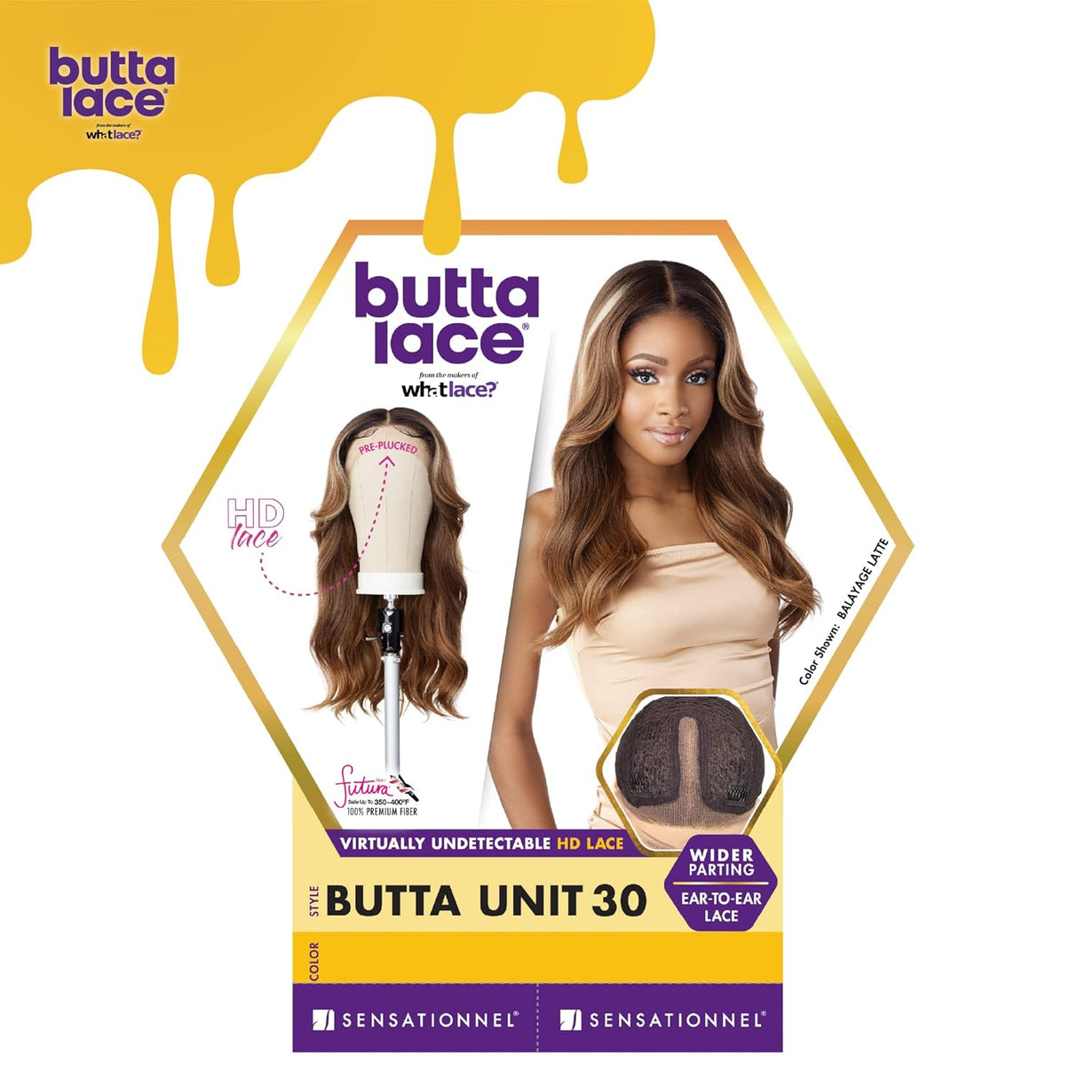 Veradolls Butta Lace Wig: Unit 30, Extra Wide Part, Glueless