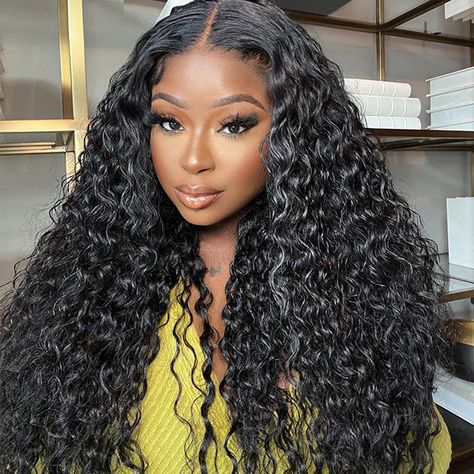 Premium Soft Deep Wave Natural 13x6 Invisible HD Lace Wig - Premium  from Vera Dolls - Just $149.99! Shop now at VeraDolls
