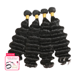 12A Loose Deep Bundles Set | 100% Virgin Human Hair