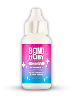 Bond Baby 38ML Lace Melting Adhesive for Lace Wigs - All-Day Hold, Invisible Finish