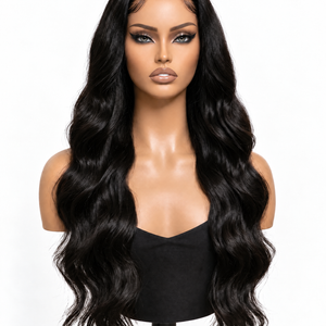 Body Wave Natural 15A Grade HD Lace Frontal 13x4 Wig 180 Density