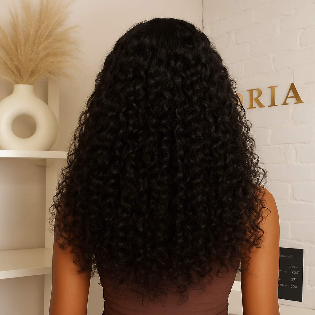 Veradolls 13x4 HD Lace Wig – Burmese Curly Texture, Invisible Knots, 180% Fullness