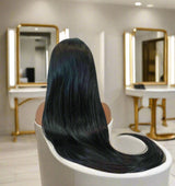 13x4 15A Grade Straight HD Lace Wig Glueless Free Part Long Wig | 100% Human Hair 180% Density