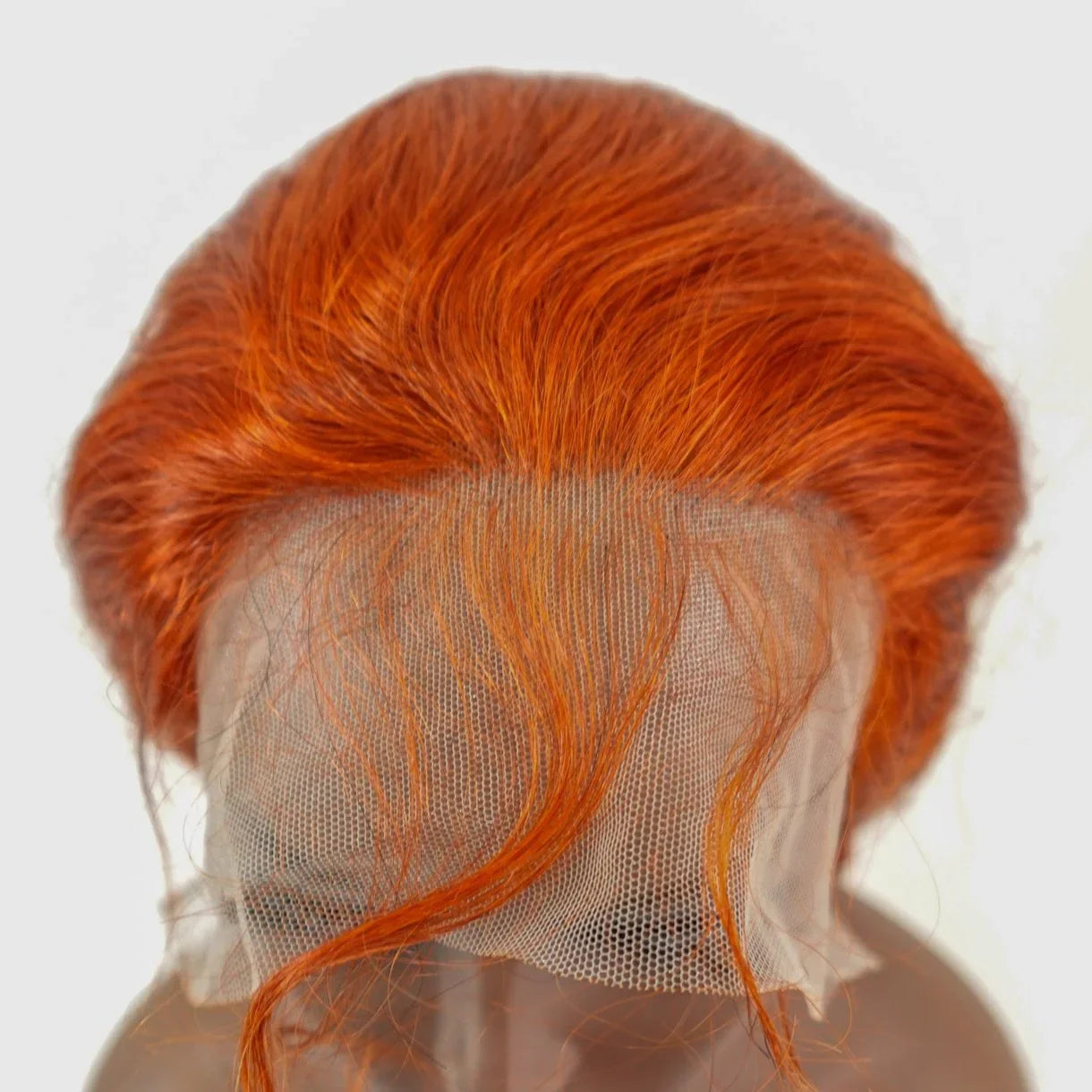 Body Wave 15A Transparent 13x4 Full Frontal 180 Density Ginger