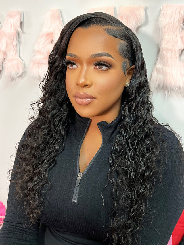 Water Wave 15A Grade Hair | HD Lace Super Natural Hairline 13x4 Frontal Lace Wig | 100% Human Hair 180% Density