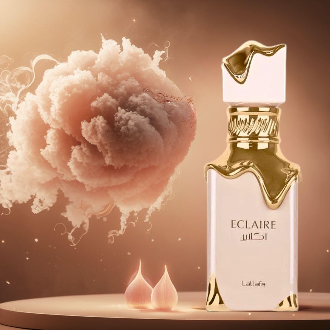 Lattafa Eclaire EDP 100ML – Long-Lasting Perfume for Women  Enchanting Floral Fragrance
