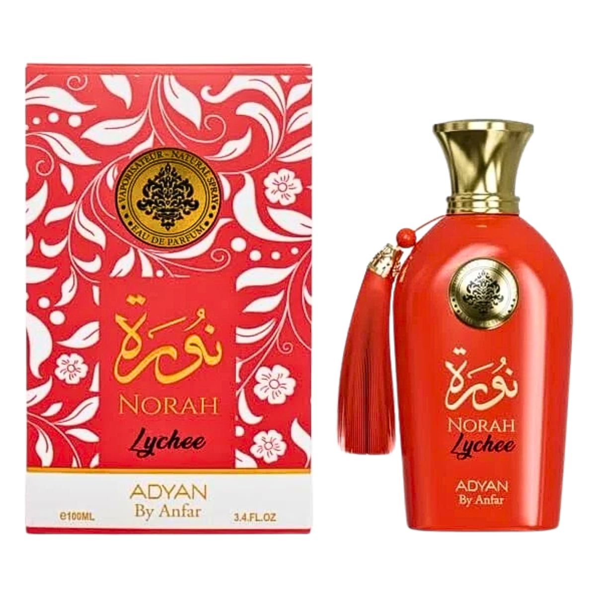 Norah Lychee Perfume for Women – Fresh Fruity Eau de Parfum with Sweet Lychee Scent