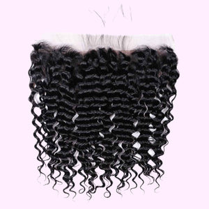 Vera Dolls 180% Density | 13x4 Deep Wave Frontal HD Lace                                            Undetectable | Long Frontal  100% Human Hair