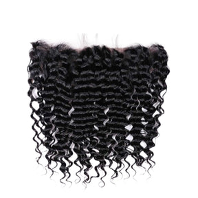 Vera Dolls 180% Density | 13x4 Deep Wave Frontal HD Lace                                            Undetectable | Long Frontal  100% Human Hair - Premium 13x4 Lace Frontal from VeraDolls - Just $59.99! Shop now at VeraDolls