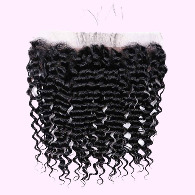 Vera Dolls 180% Density | 13x4 Deep Wave Frontal HD Lace                                            Undetectable | Long Frontal  100% Human Hair - Premium 13x4 Lace Frontal from VeraDolls - Just $59.99! Shop now at VeraDolls