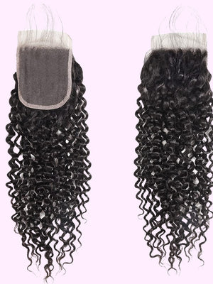 Vera Dolls 180% Density | 4x4 Curly Closure HD Lace                                            Undetectable | Long Closure  100% Human Hair