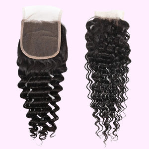 Vera Dolls 180% Density | 4x4 Deep Wave Closure HD Lace                                            Undetectable | Long Closure  100% Human Hair