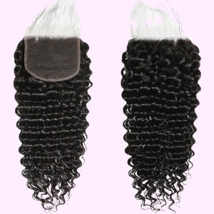 Vera Dolls 180% Density | 5x5 Deep Wave Closure HD Lace                                            Undetectable | Long Closure  100% Human Hair