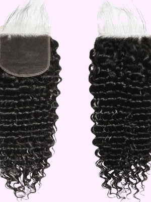 Vera Dolls 180% Density | 5x5 Deep Wave Closure HD Lace                                            Undetectable | Long Closure  100% Human Hair