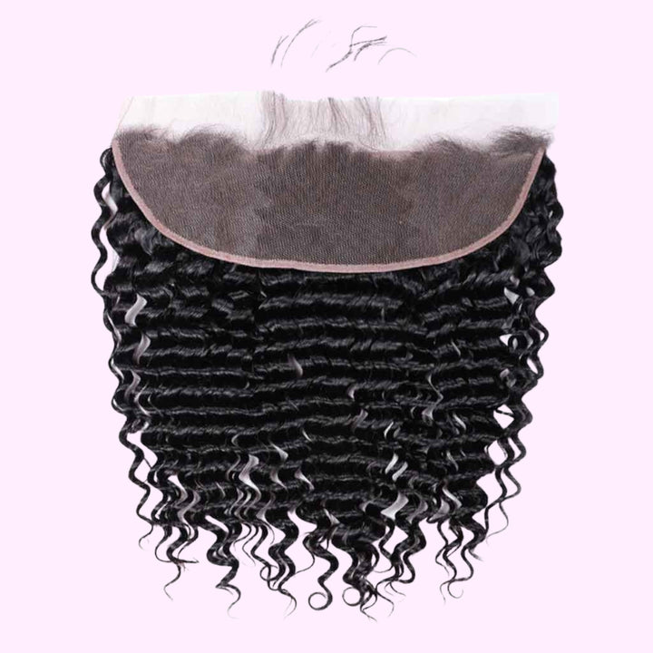 Vera Dolls 180% Density | 13x4 Deep Wave Frontal HD Lace                                            Undetectable | Long Frontal  100% Human Hair - Premium 13x4 Lace Frontal from VeraDolls - Just $59.99! Shop now at VeraDolls