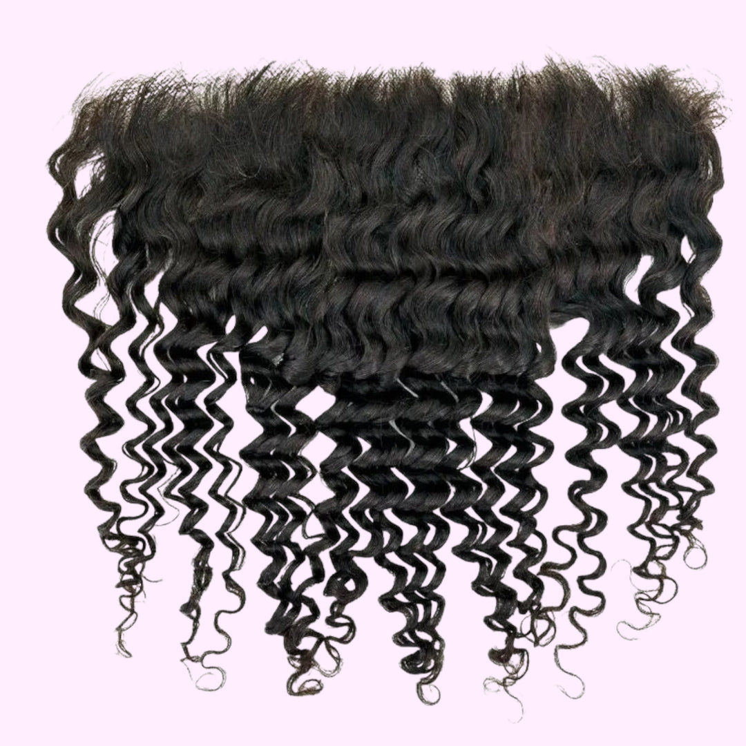 Vera Dolls 180% Density | 13x6 Deep Wave Frontal HD Lace                                            Undetectable | Long Frontal  100% Human Hair - Premium 13x6 Frontal from VeraDolls - Just $79.99! Shop now at VeraDolls