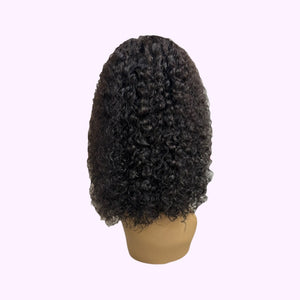 Vera Dolls 180% Density | 13x4 Bob Water Wave Frontal HD Lace Wig                                            Glueless Free Part Long Wig 100% Human Hair