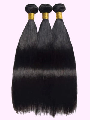 Straight 12A Bundles Set: 100% Natural Human Virgin Hair