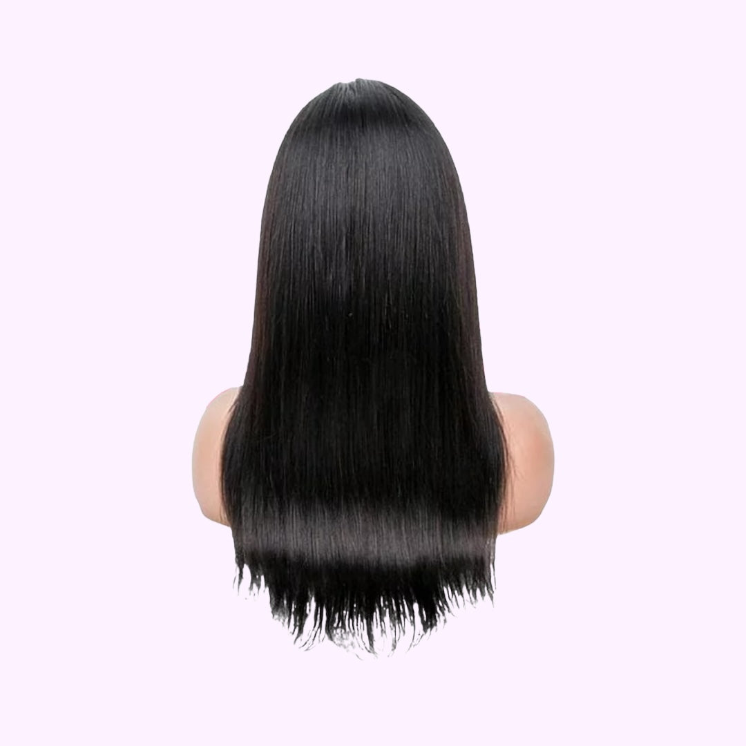 Vera Dolls 180% Density | 13x4 Straight Frontal HD Lace Wig                                            Glueless Free Part Long Wig 100% Human Hair - Premium  from Vera Dolls - Just $149.99! Shop now at VeraDolls