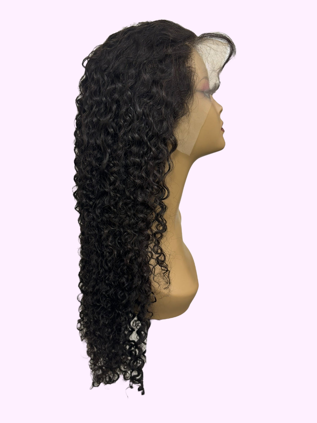 Vera Dolls 180% Density | 13x6 Deep Curly Frontal HD Lace Wig                                            Glueless Free Part Long Wig 100% Human Hair - Premium  from Vera Dolls - Just $149.99! Shop now at VeraDolls