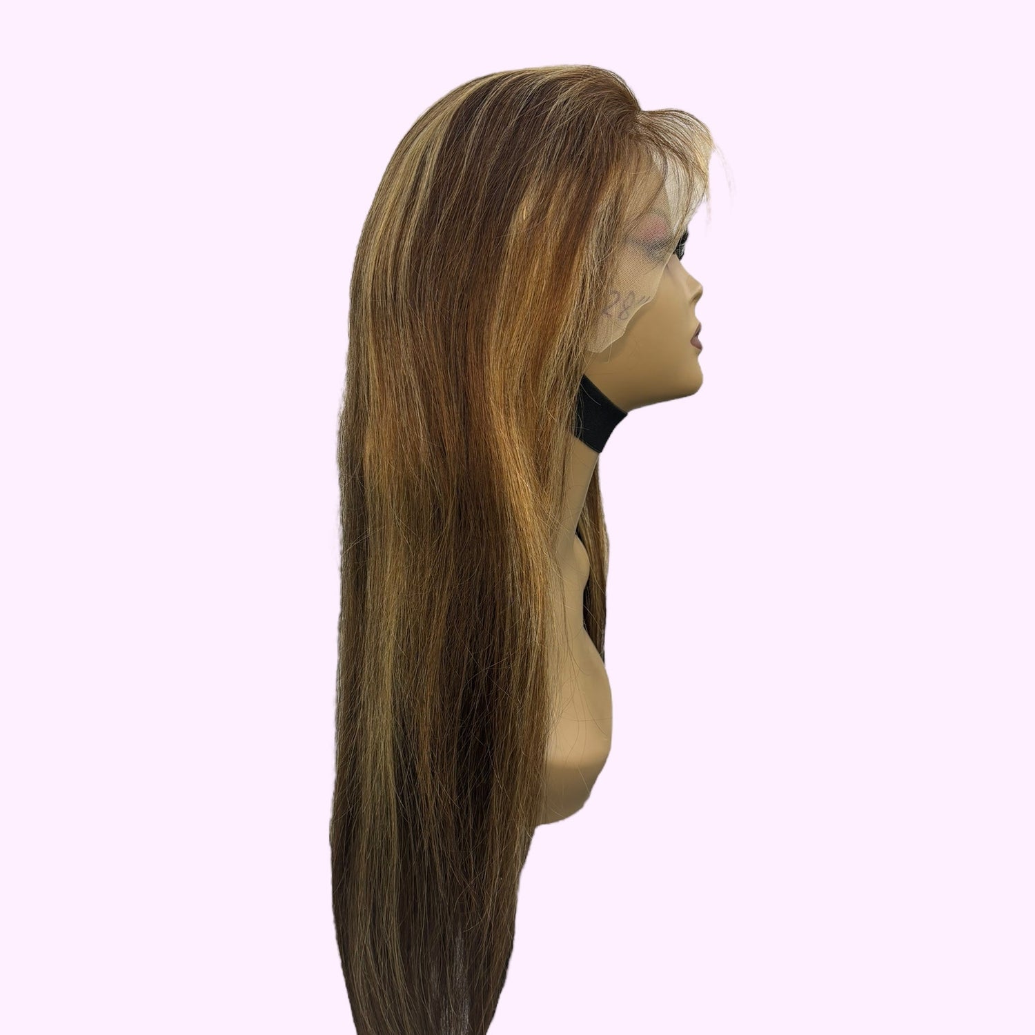 Vera Dolls 180% Density | 13x4 Highlight Straight Frontal HD Lace Wig                                            Glueless Free Part Long Wig 100% Human Hair - Premium  from Vera Dolls - Just $149.99! Shop now at VeraDolls