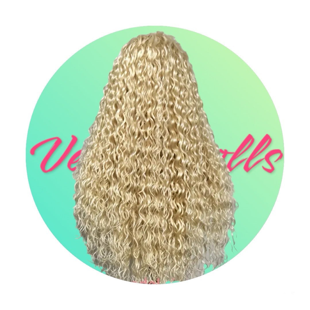 Premium Soft Water Wave 613 (Blonde) 13x4 Invisible HD Lace Wig - Premium  from Vera Dolls - Just $139.99! Shop now at VeraDolls