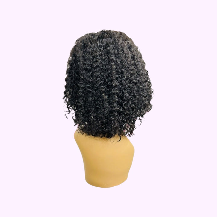 Premium Soft Deep Curly 13x4 Invisible HD Lace Bob Wig - Premium  from Vera Dolls - Just $109.99! Shop now at VeraDolls