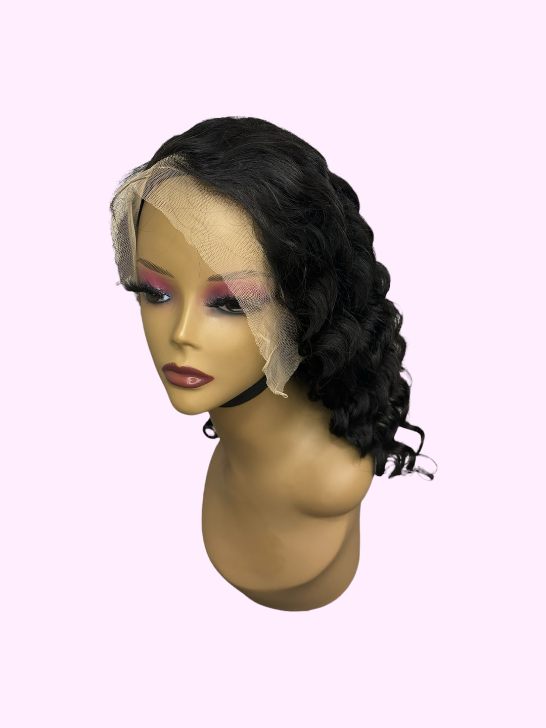 Vera Dolls 180% Density | 13x4 Bob Deep Wave Frontal HD Lace Wig                                            Glueless Free Part Long Wig 100% Human Hair - Premium  from Vera Dolls - Just $109.99! Shop now at VeraDolls