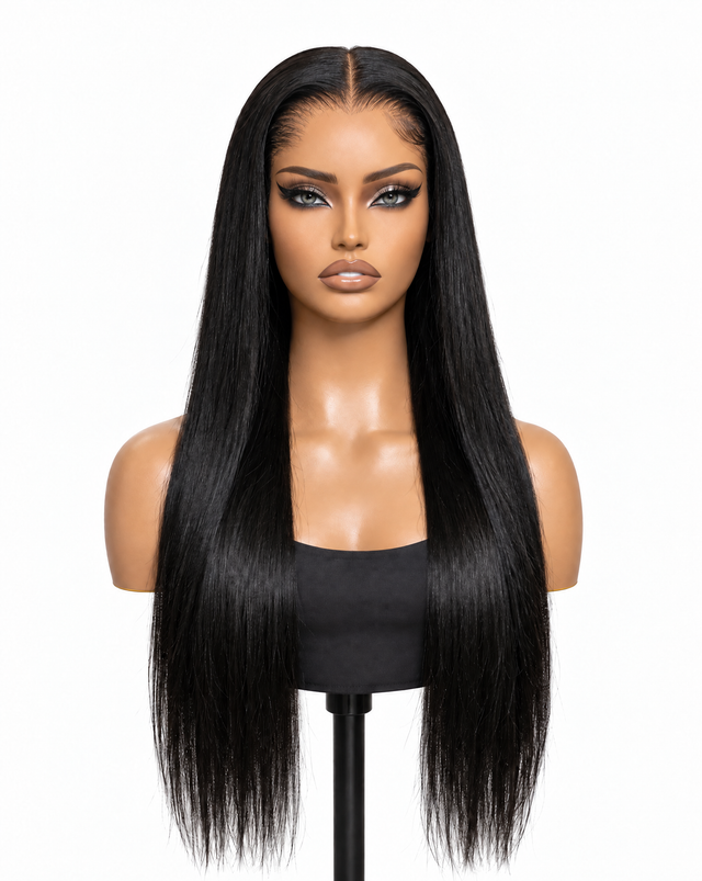 Straight Natural 15A Grade 13x4 HD Lace Wig Frontal 180 Density