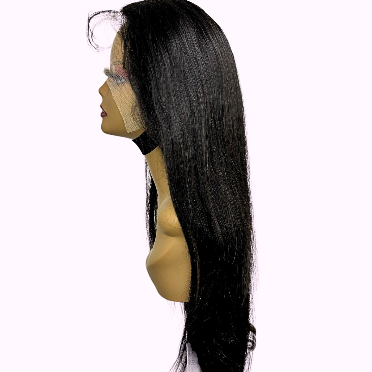 Vera Dolls 180% Density | 13x6 Straight Frontal HD Lace Wig                                            Glueless Free Part Long Wig 100% Human Hair