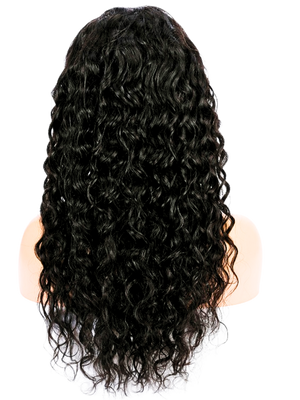 Premium Soft Deep Wave 2x6 12" Invisible HD Lace Bob Wig