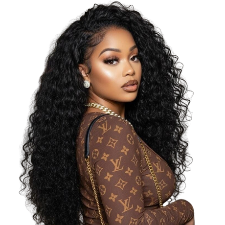 Bohemian Natural 15A Grade HD Lace Frontal 13x4 Wig 180 Density