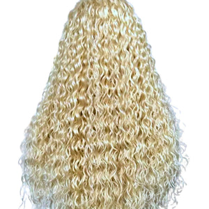 Vera Dolls 180% Density | Blonde 613 13x4 Deep Wave Frontal HD Lace Wig                                            Glueless Free Part Long Wig 100% Human Hair