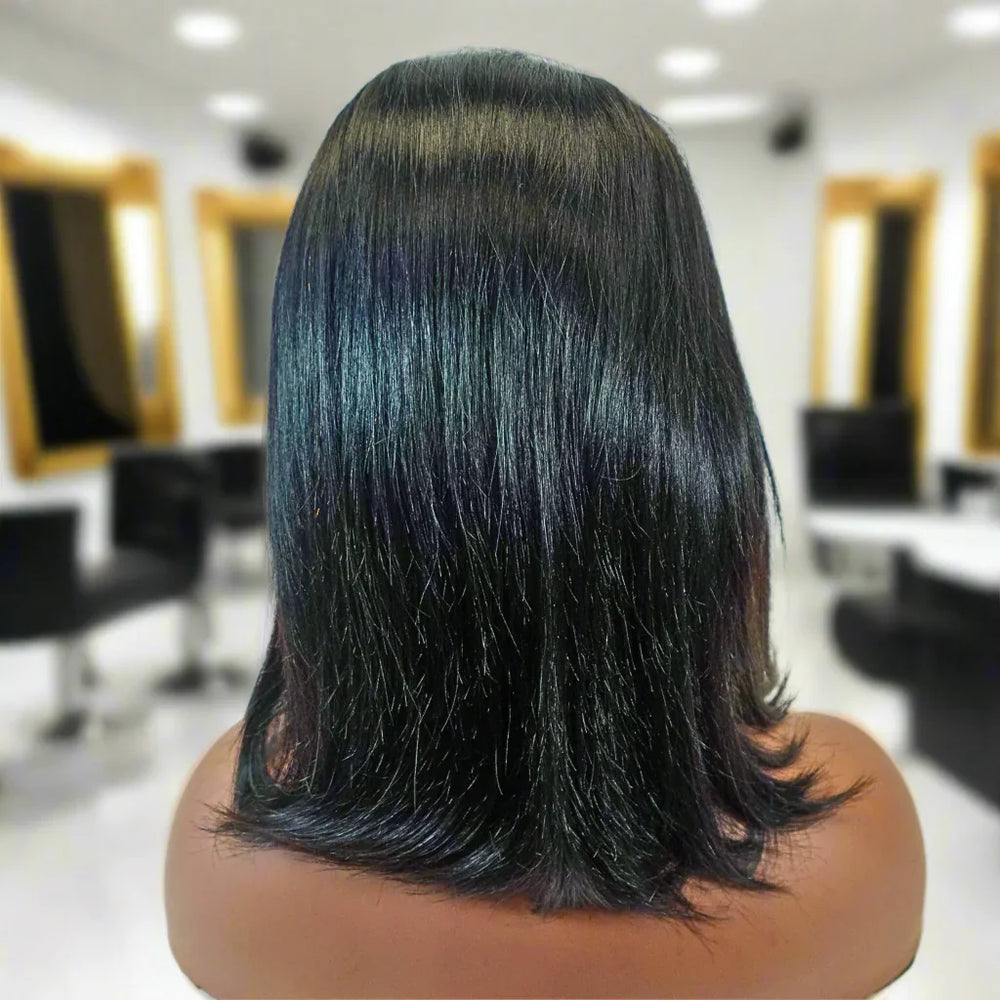 Straight 15A Glueless 5x5 Bob 180 Density Natural