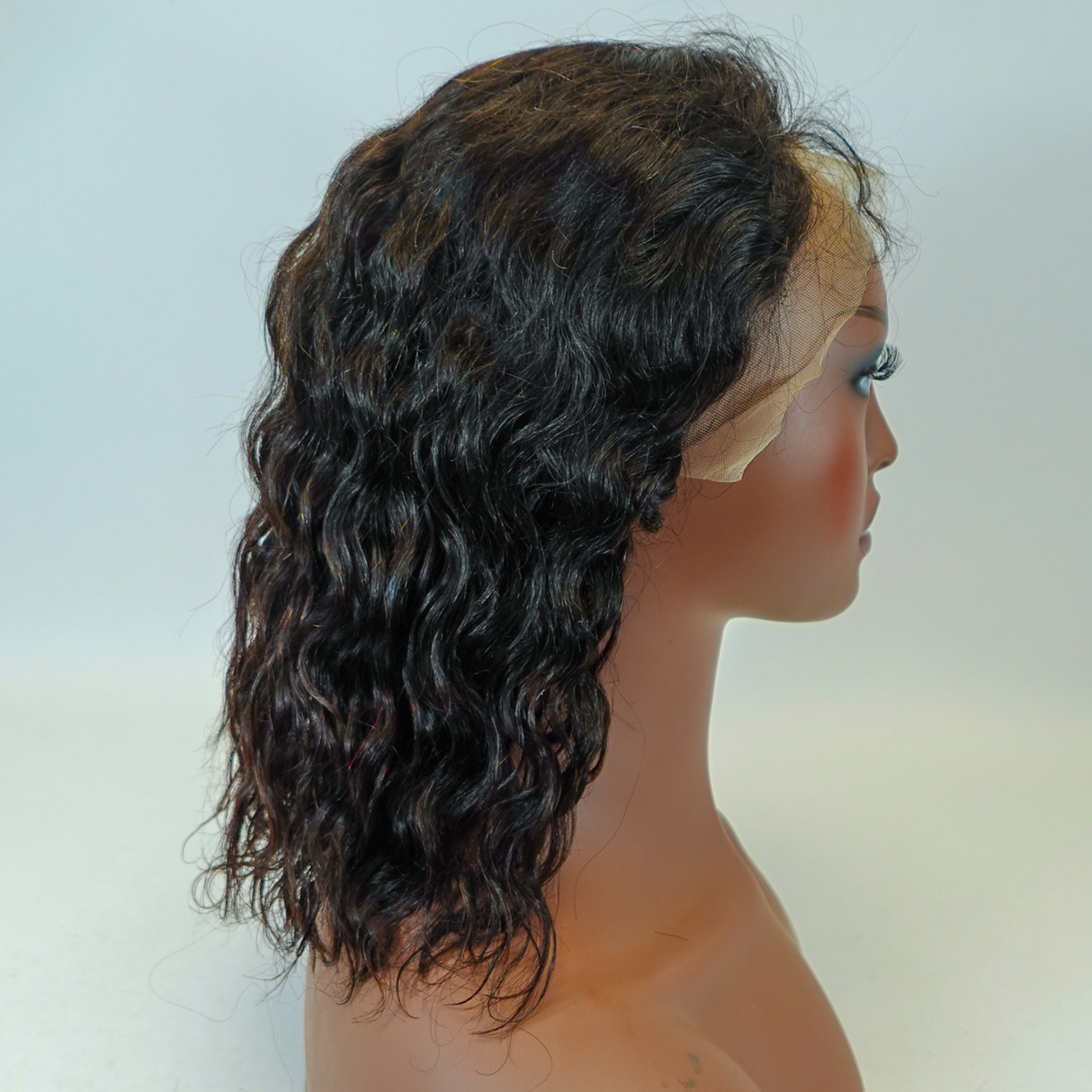 Vera Dolls 100% Human Hair Bob Water Wave 5x5 Invisible HD Lace Wig