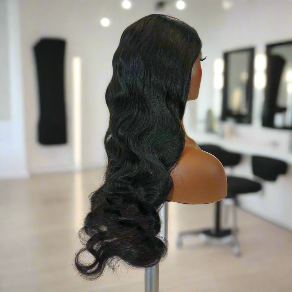 15A Grade Glueless Body Wave 5x5 Invisible HD Long Lace Wig | 100% Human Hair 180% Density