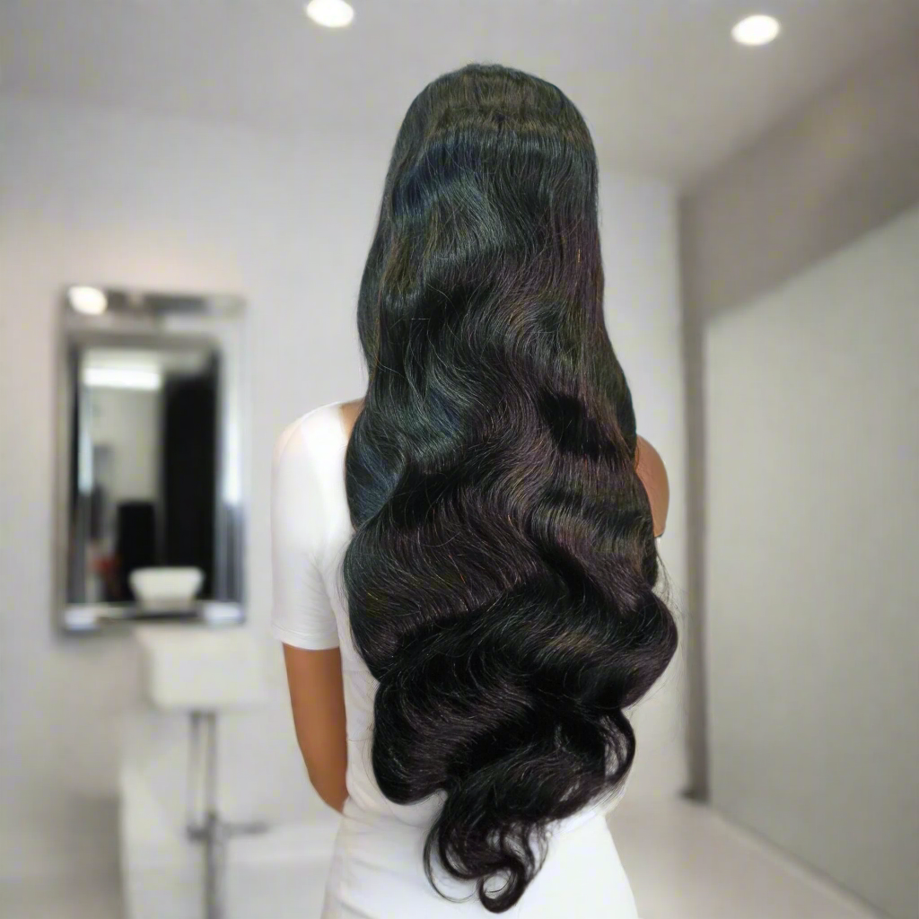 15A Grade Glueless Body Wave 5x5 Invisible HD Long Lace Wig | 100% Human Hair 180% Density