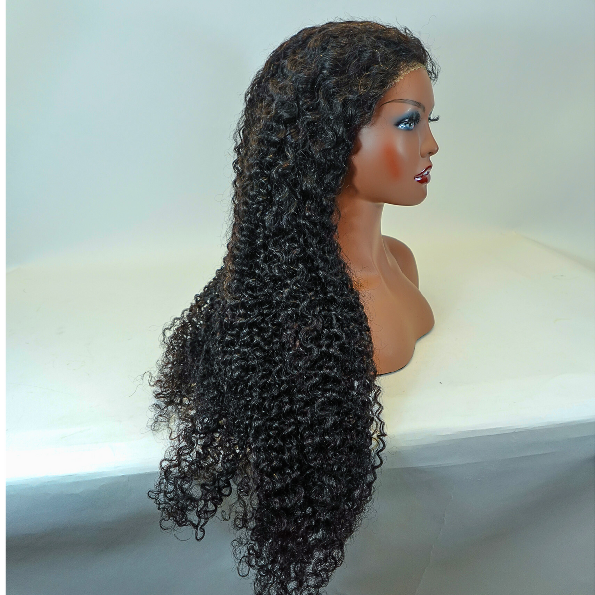 Glueless Bohemian Curly 5x5 Invisible HD Lace Long Wig | 100% Human Hair 180% Density