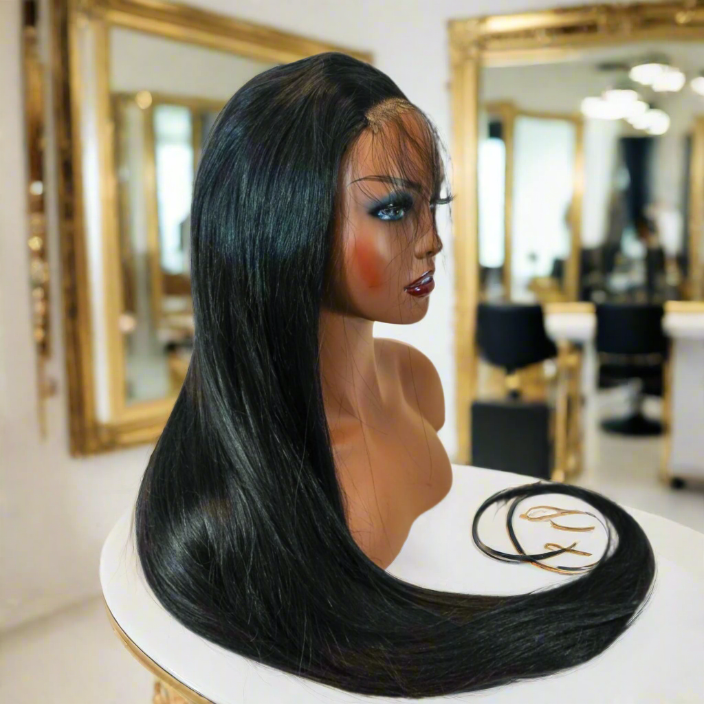 Glueless 5x5 Straight HD Lace Wig | 15A Grade Hair Free Part | 100% Human Hair 180% Density