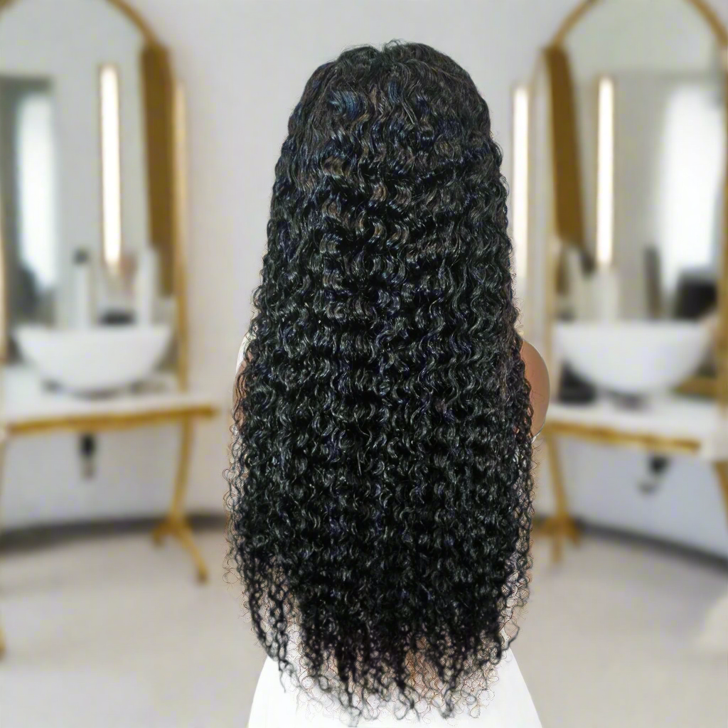 Glueless Water Wave 15A Grade Hair | 5x5 Invisible HD Lace Wig | 100% Human Hair 180% Density