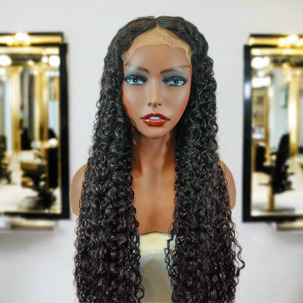 Glueless Water Wave 15A Grade Hair | 5x5 Invisible HD Lace Wig | 100% Human Hair 180% Density