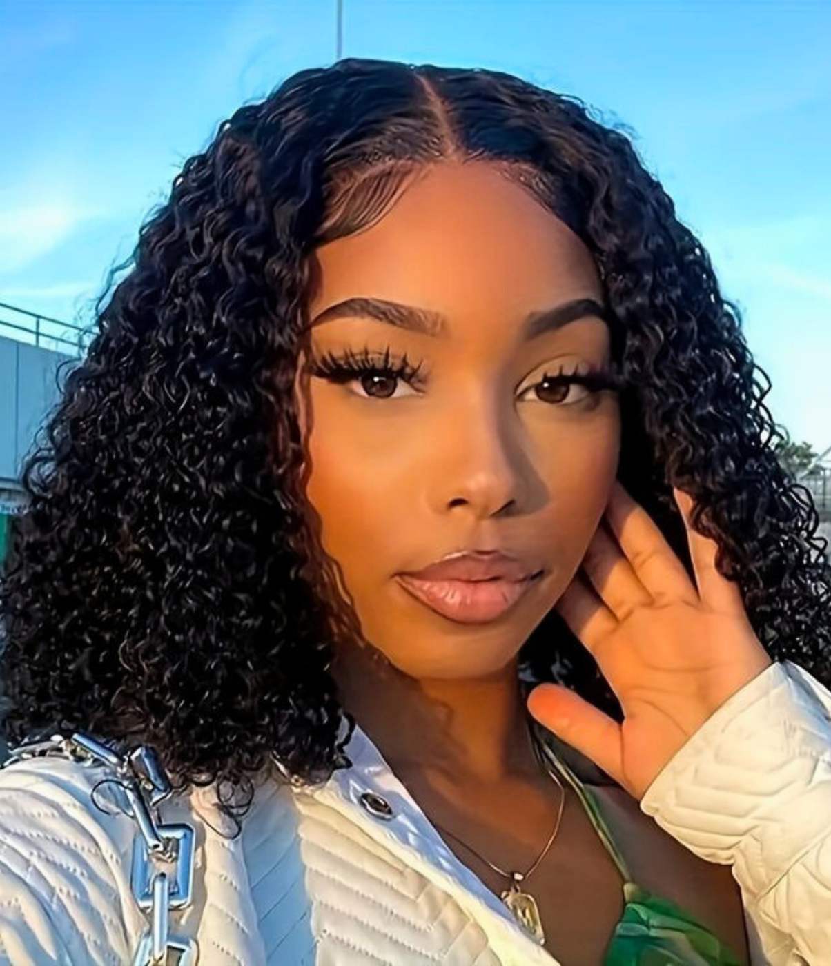 Glueless 15A Grade Bohemian Curly Bob | 5x5 Bob Invisible HD Lace Wig Super Natural Hairline | 180% Density 100% Human Hair