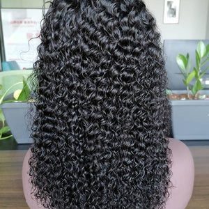 Vera Dolls 180% Density | 13x4 Bobs Deep Curly Frontal HD Lace Wig Glueless Free Part Long Wig 100% Human Hair