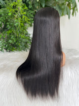 15A Silky Straight Super Natural Hairline | 5x5 Invisible HD Lace Wig |100% Human Hair 180% Density