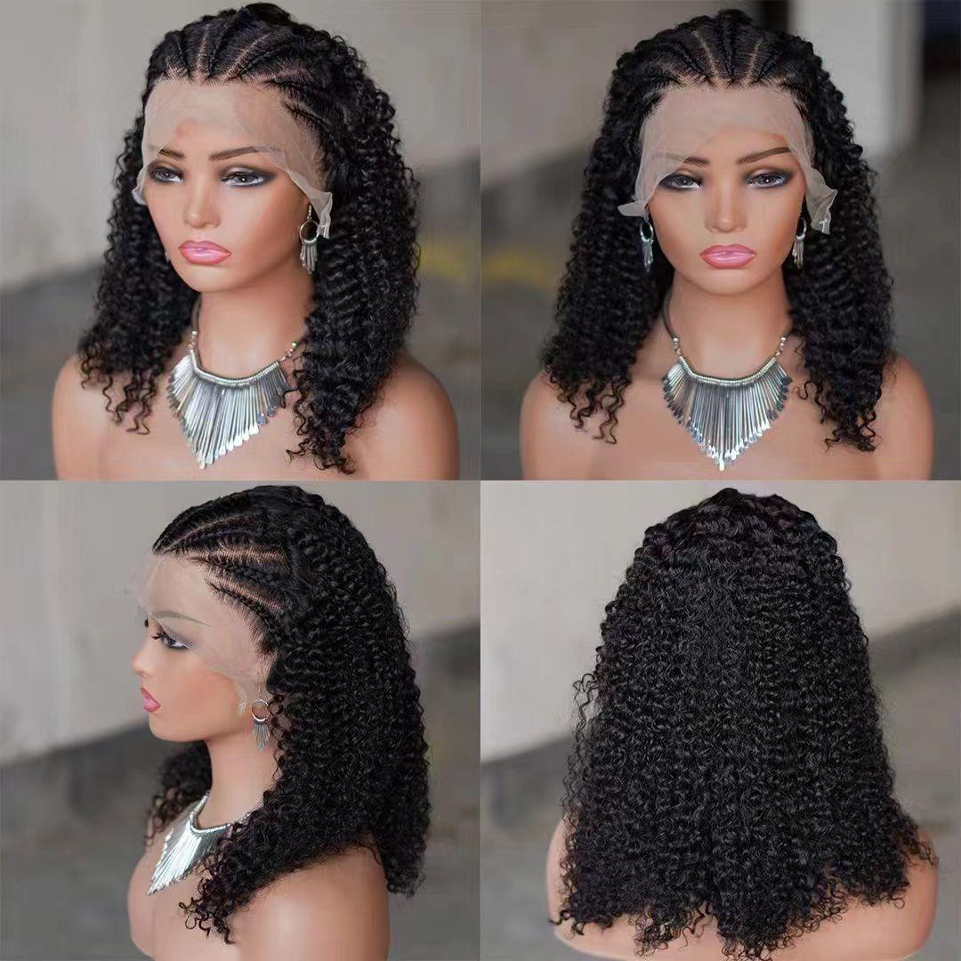 15A Grade Bohemian Bob 13x4 HD Lace Wig Glueless Free Part Wig | 100% Human Hair 180% Density