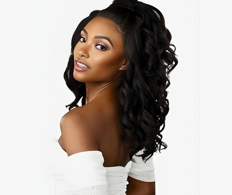 Bare Lace Sensationnel Natural Black Glueless Lace Wig 13x6 Unit 12