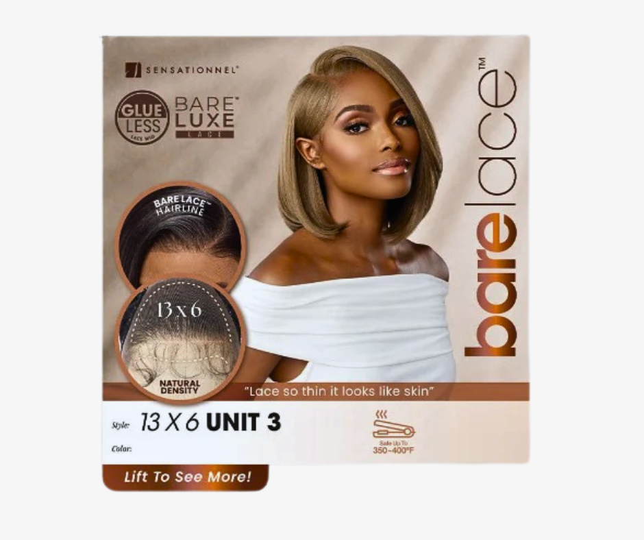 Bare Lace Sensationnel Blonde Glueless Lace Wig 13x6 Unit 3