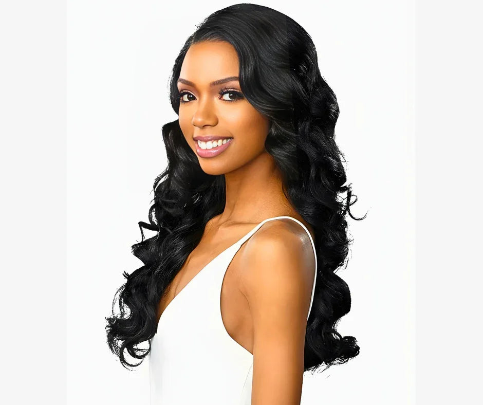 Butta Lace Sensationnel Natural Black HD Lace Loose Deep 24"