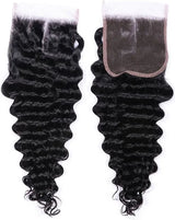 Premium 4x4 Transparent Lace Closures | 100% Virgin Natural Human Hair