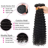 12A Water Wave  Bundles Set |  100% Virgin Human Hair